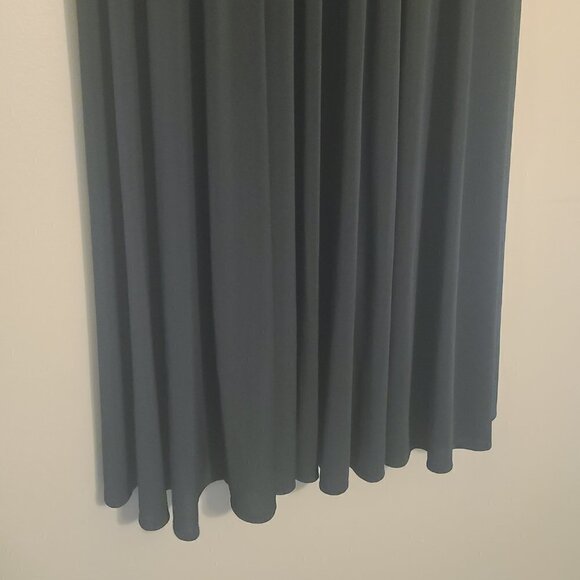 R&M Richards | Black & Taupe Lace Rouched Waist Cocktail Dress (Size 18W) - Picture 10 of 16